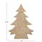 Hello Honey® 11.75" Gold Distressed Wood Christmas Tree